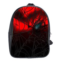 Spider Webs School Bags(large)  by BangZart