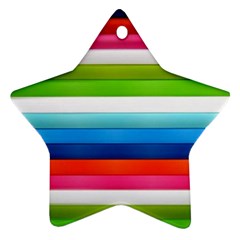 Colorful Plasticine Ornament (star) by BangZart