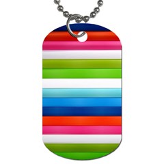 Colorful Plasticine Dog Tag (one Side)