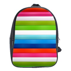 Colorful Plasticine School Bags (xl) 