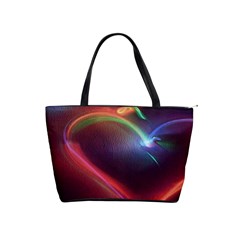 Neon Heart Shoulder Handbags by BangZart