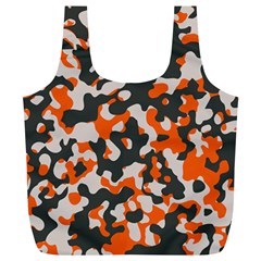 Camouflage Texture Patterns Full Print Recycle Bags (l)  by BangZart