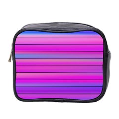 Cool Abstract Lines Mini Toiletries Bag 2-side by BangZart