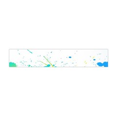 Colorful Abstract Flano Scarf (mini)