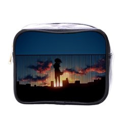 Art Sunset Anime Afternoon Mini Toiletries Bags by BangZart