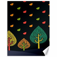 Vector Color Tree Canvas 18  X 24   by BangZart