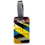 Colorful Docking Frame Luggage Tags (Two Sides) Front