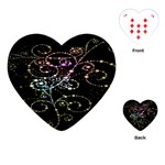 Sparkle Design Playing Cards (Heart)  Front