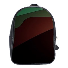 Color Vague Abstraction School Bags (xl) 