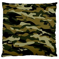 Military Vector Pattern Texture Standard Flano Cushion Case (one Side) by BangZart