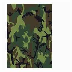 Military Camouflage Pattern Small Garden Flag (two Sides) by BangZart