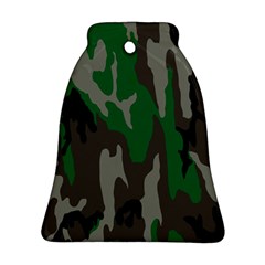 Army Green Camouflage Ornament (bell)