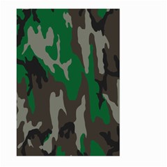 Army Green Camouflage Large Garden Flag (two Sides)