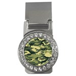 Camouflage Camo Pattern Money Clips (CZ)  Front