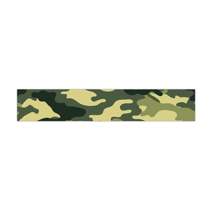 Camouflage Camo Pattern Flano Scarf (Mini)