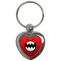 Funny Angry Key Chains (heart)  by BangZart