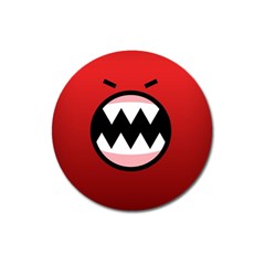 Funny Angry Magnet 3  (round) by BangZart