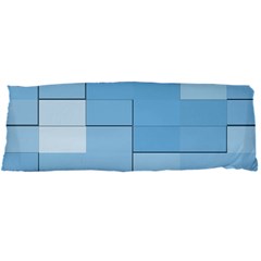 Blue Squares Iphone 5 Wallpaper Body Pillow Case Dakimakura (two Sides) by BangZart