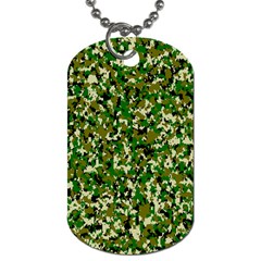 Camo Pattern Dog Tag (one Side)