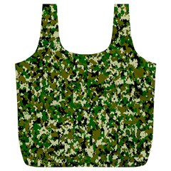 Camo Pattern Full Print Recycle Bags (l)  by BangZart