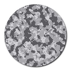 Camouflage Patterns Round Mousepads