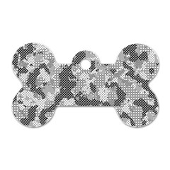 Camouflage Patterns Dog Tag Bone (one Side) by BangZart