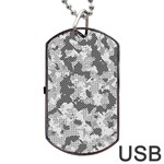 Camouflage Patterns Dog Tag USB Flash (One Side) Front