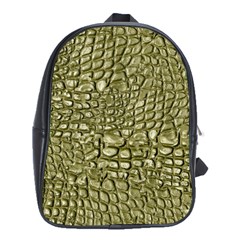 Aligator Skin School Bags (xl)  by BangZart