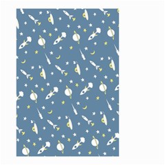 Space Rockets Pattern Small Garden Flag (two Sides) by BangZart