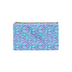 Peace Sign Backgrounds Cosmetic Bag (small)  by BangZart