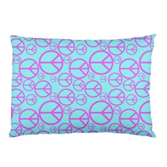 Peace Sign Backgrounds Pillow Case (two Sides) by BangZart