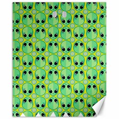 Alien Pattern Canvas 16  X 20  