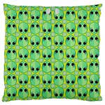 Alien Pattern Large Cushion Case (One Side) Front