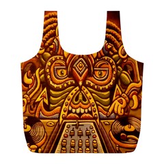 Alien Dj Full Print Recycle Bags (l) 