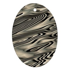 Alien Planet Surface Oval Ornament (two Sides) by BangZart