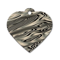 Alien Planet Surface Dog Tag Heart (one Side) by BangZart