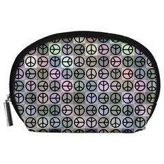 Peace Pattern Accessory Pouches (large) 