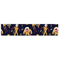 Alien Surface Pattern Flano Scarf (small)