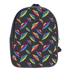 Alien Patterns Vector Graphic School Bags (xl) 