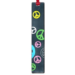Peace & Love Pattern Large Book Marks