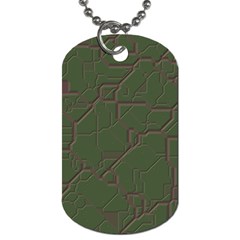 Alien Wires Texture Dog Tag (two Sides) by BangZart