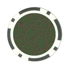 Alien Wires Texture Poker Chip Card Guard by BangZart