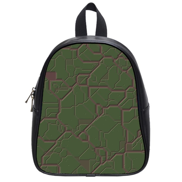 Alien Wires Texture School Bags (Small) 