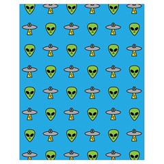 Alien Pattern Drawstring Bag (small) by BangZart