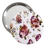 Texture Pattern Fabric Design 3  Handbag Mirrors Front