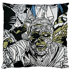 The Monster Squad Large Flano Cushion Case (two Sides)