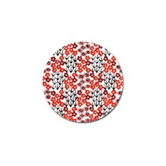 Simple Japanese Patterns Golf Ball Marker (4 Pack) by BangZart
