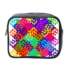 3d Fsm Tessellation Pattern Mini Toiletries Bag 2-side by BangZart