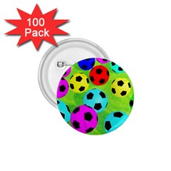 Balls Colors 1 75  Buttons (100 Pack)  by BangZart