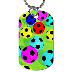 Balls Colors Dog Tag (one Side)